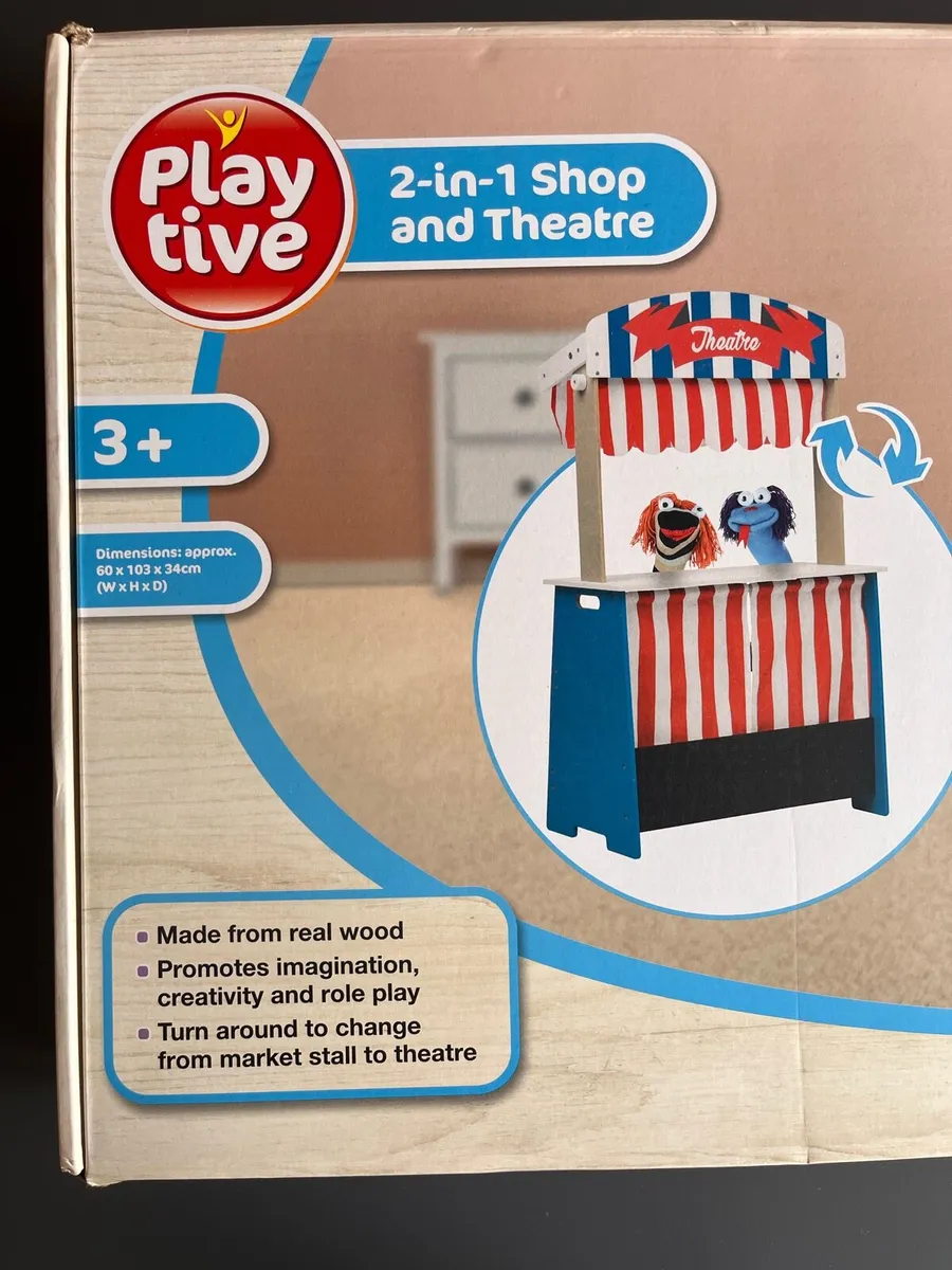 Playtive 2in 1 Shop &. Theatre - Image 1