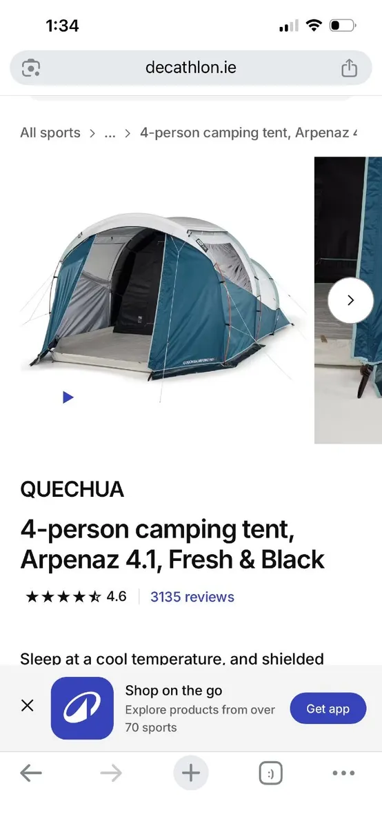 Camping Tent - Image 1
