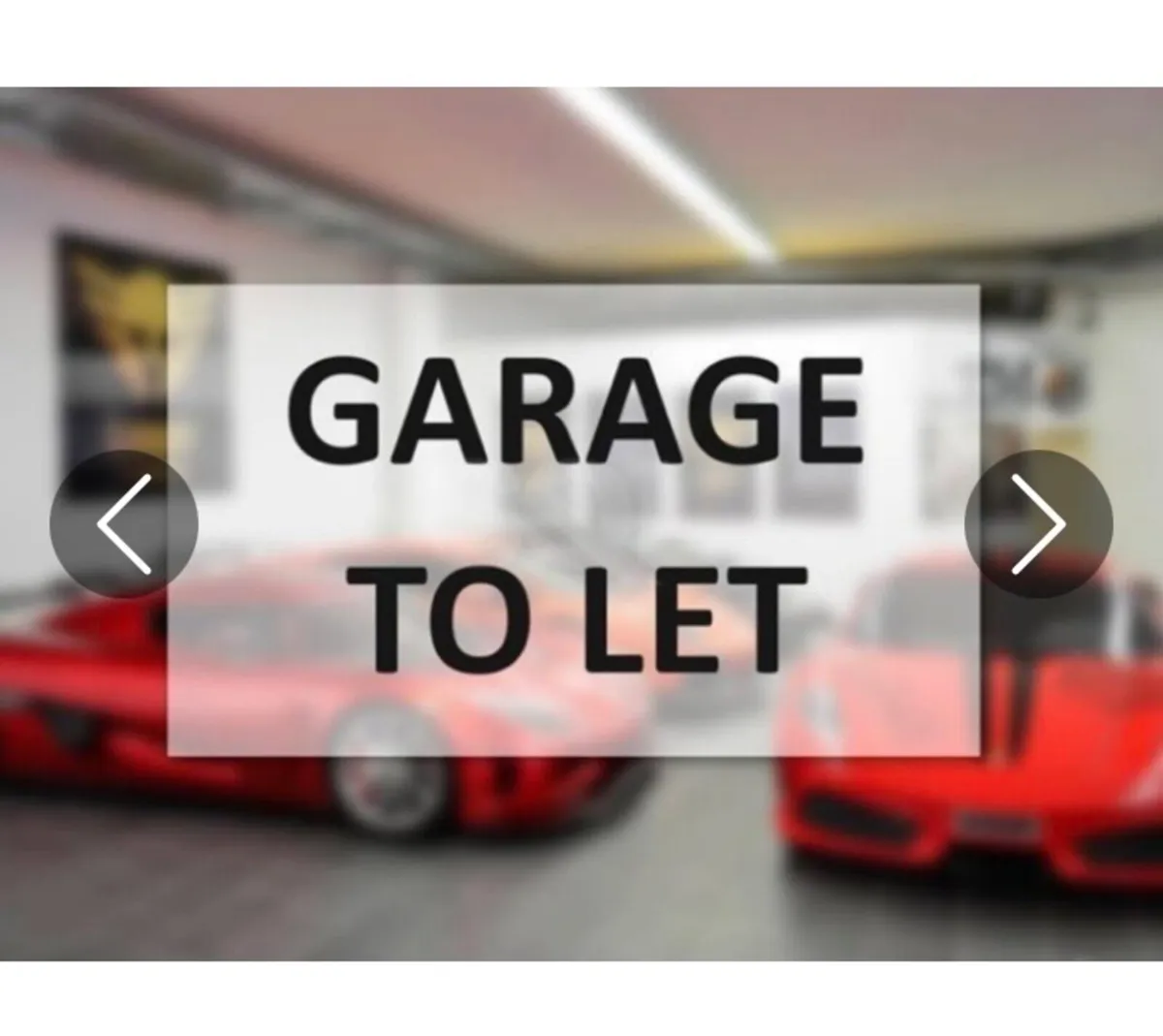 Garage to let, Dublin 13 - Image 1