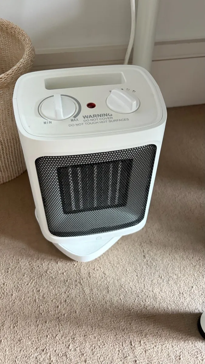 Ceramic fan heater