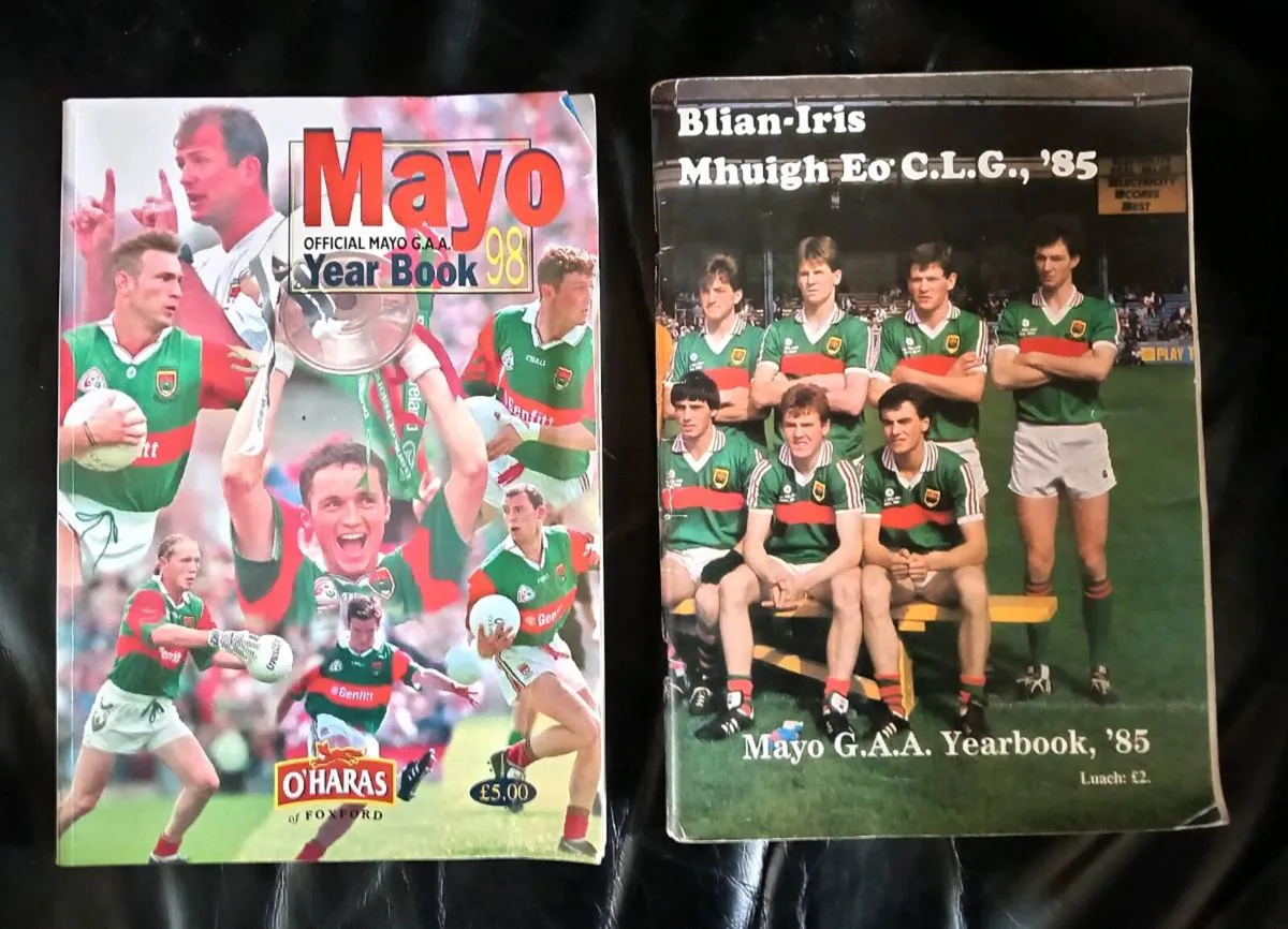 Mayo Vintage GAA Yearbooks 1985 1998
