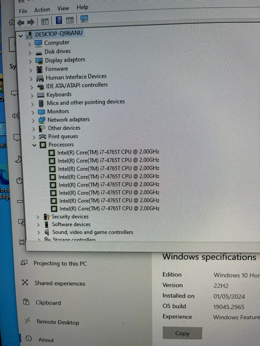 Lenovo pc i7 processor 8gb ram - Image 3