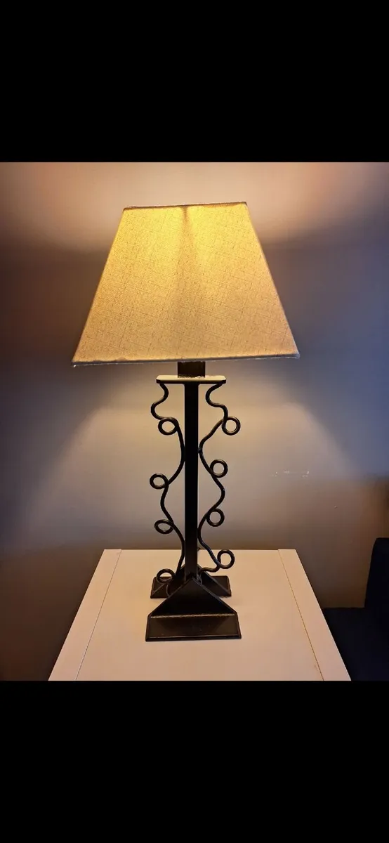Cast Iron Lamp - Image 1