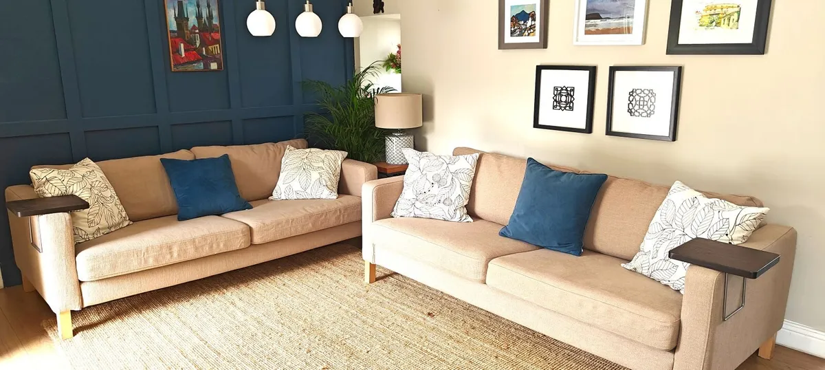 3 SEATER COUCH WITH REMOVABLE WASHABLE COVERS - Image 3
