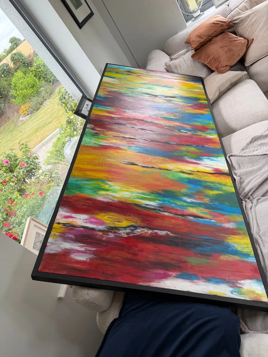Art canvas statement piece. - Image 2