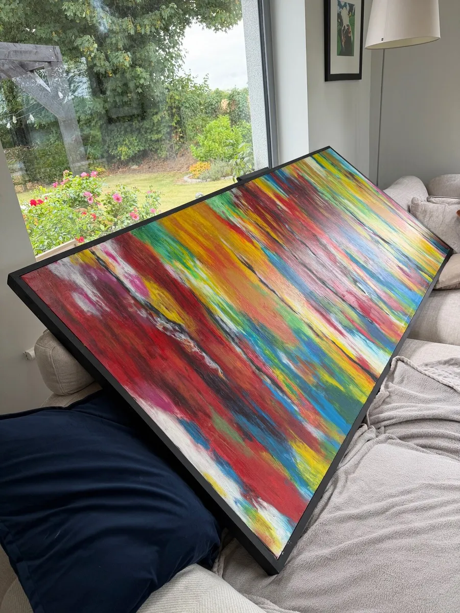 Art canvas statement piece. - Image 3