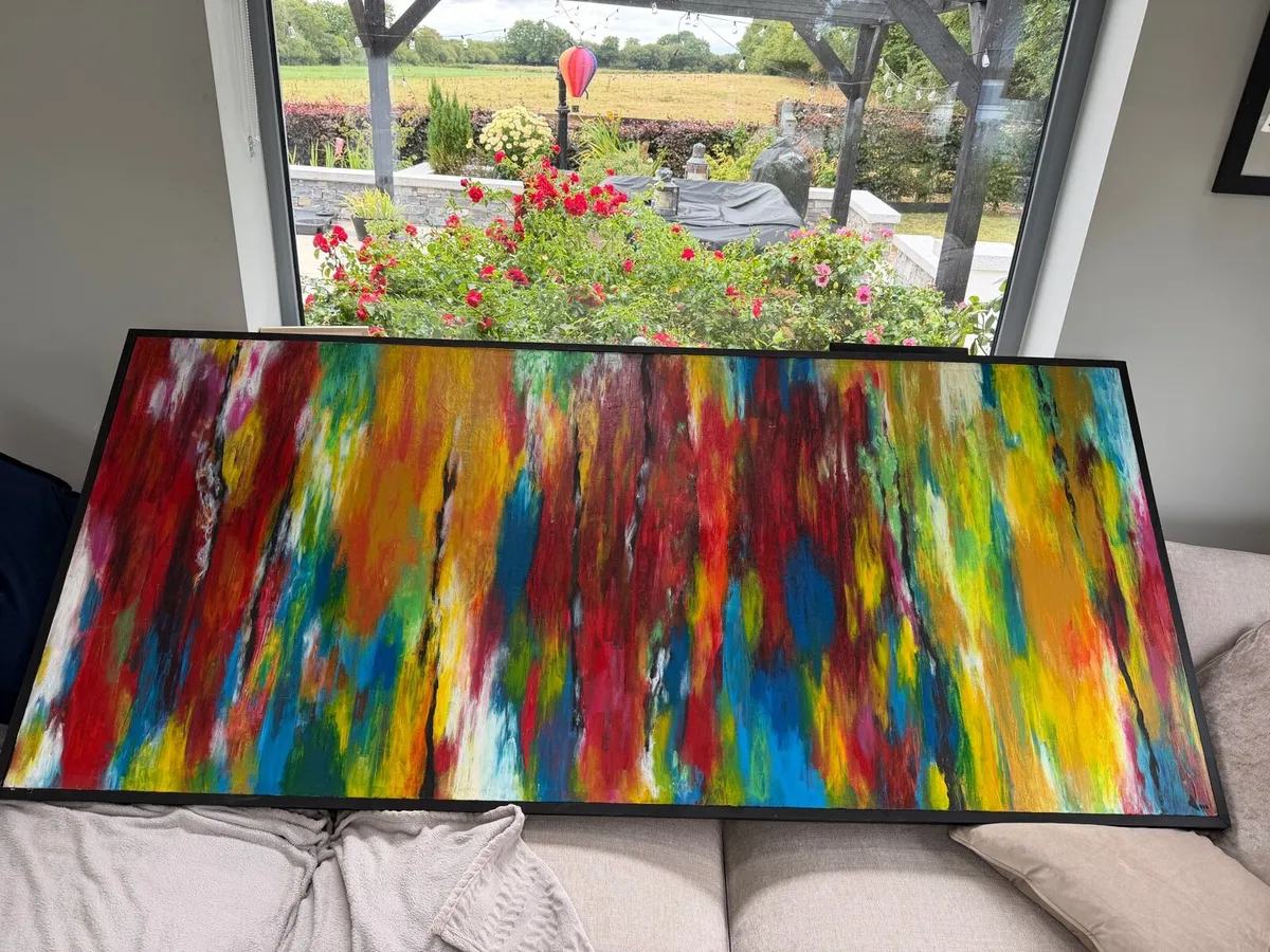 Art canvas statement piece. - Image 4