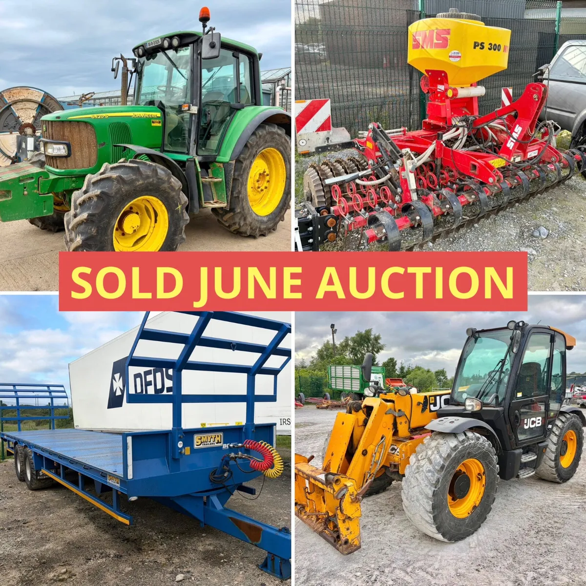 Portlaoise Machinery Auction Entries Accepted - Image 1