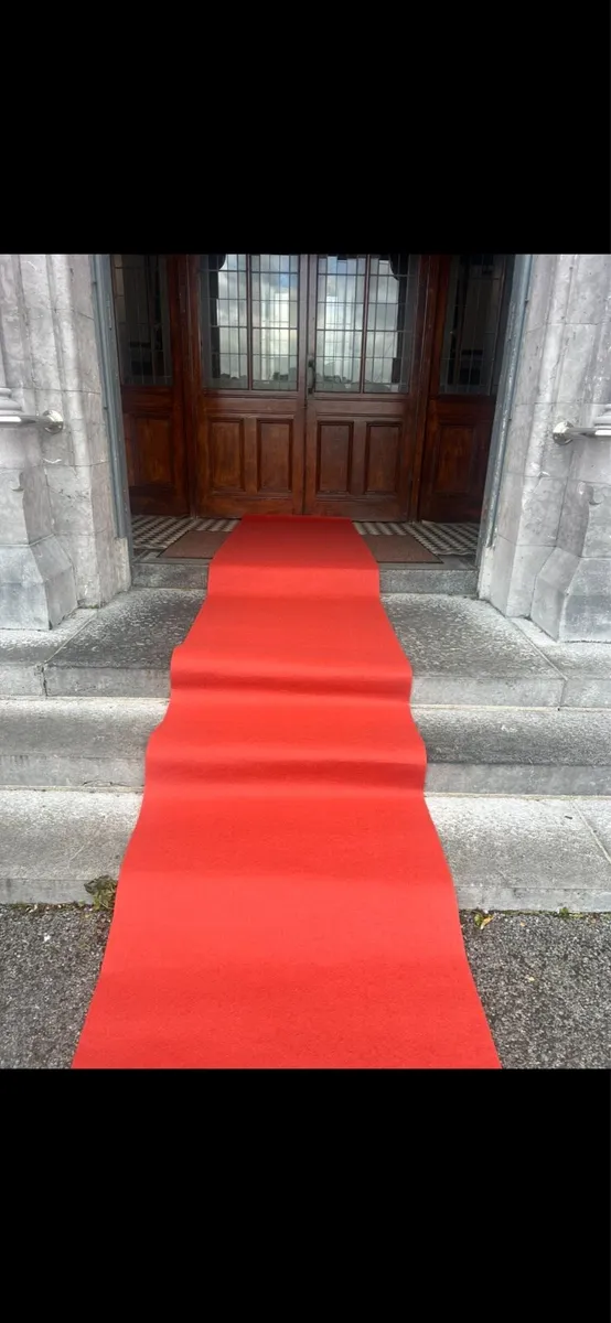 Red Carpet for Wedding - Image 1