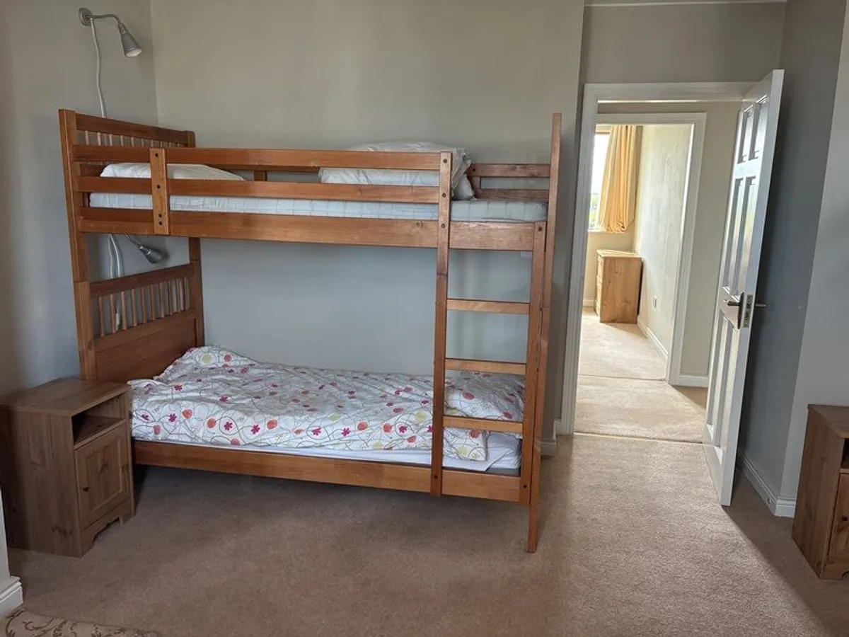 IKEA Hemnes Bunk Beds x 2 incl mattresses (4) - Image 2