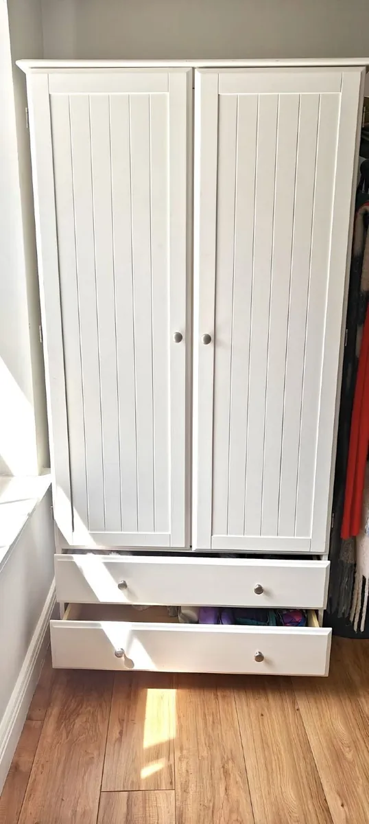 Double wardrobe with drawers - Image 2