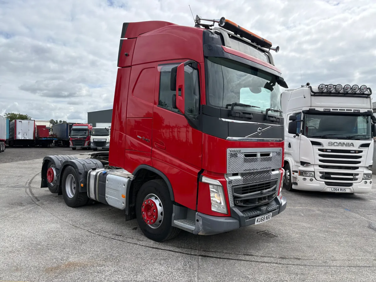 2018 Volvo Fh 540 Globetrotter 6x2 Tag - Image 1