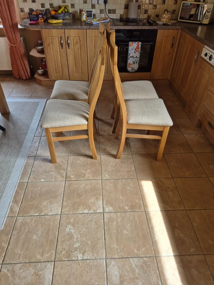 4 Dining chairs - Image 2