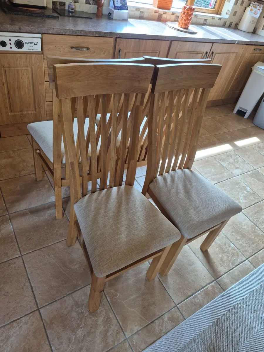 4 Dining chairs - Image 4
