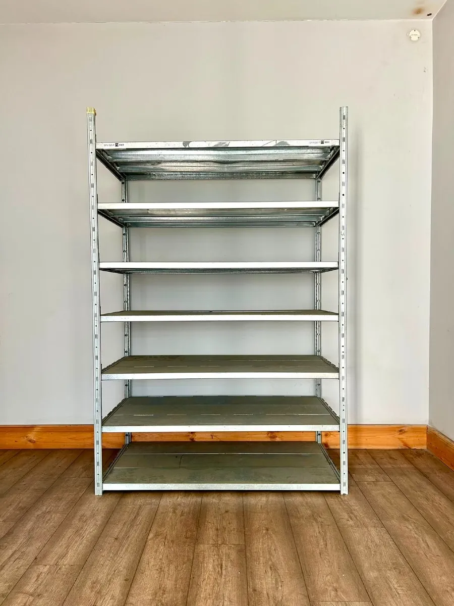 7 tier heavy duty part shelving - Image 4