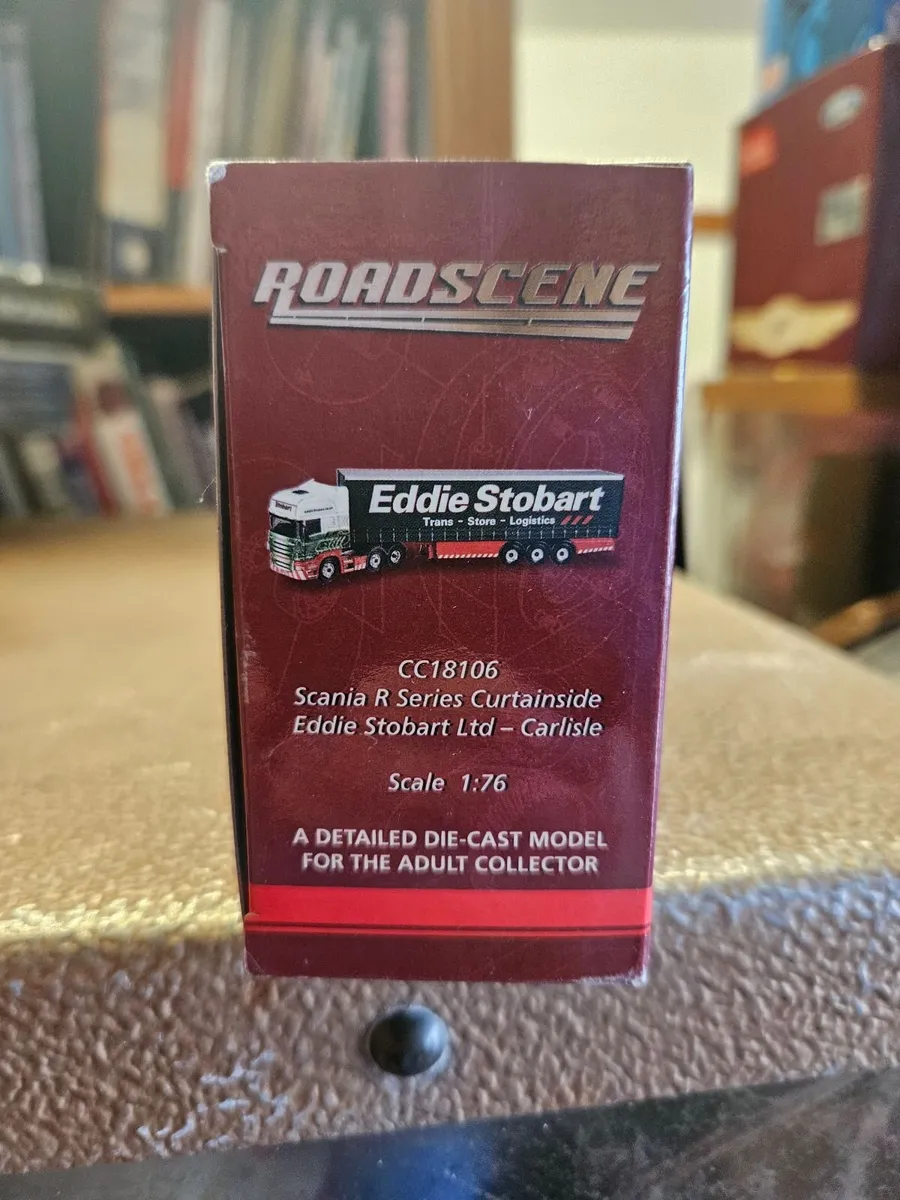 Corgi Scania Tractor Unit and Trailer Eddie Stobar - Image 2