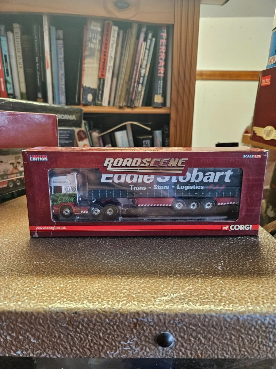 Corgi Scania Tractor Unit and Trailer Eddie Stobar - Image 1