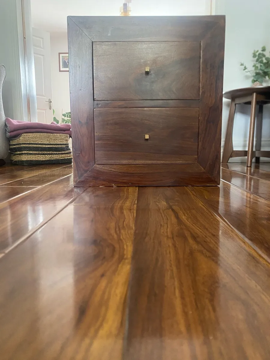 Solid Indian Rosewood Locker - Image 1
