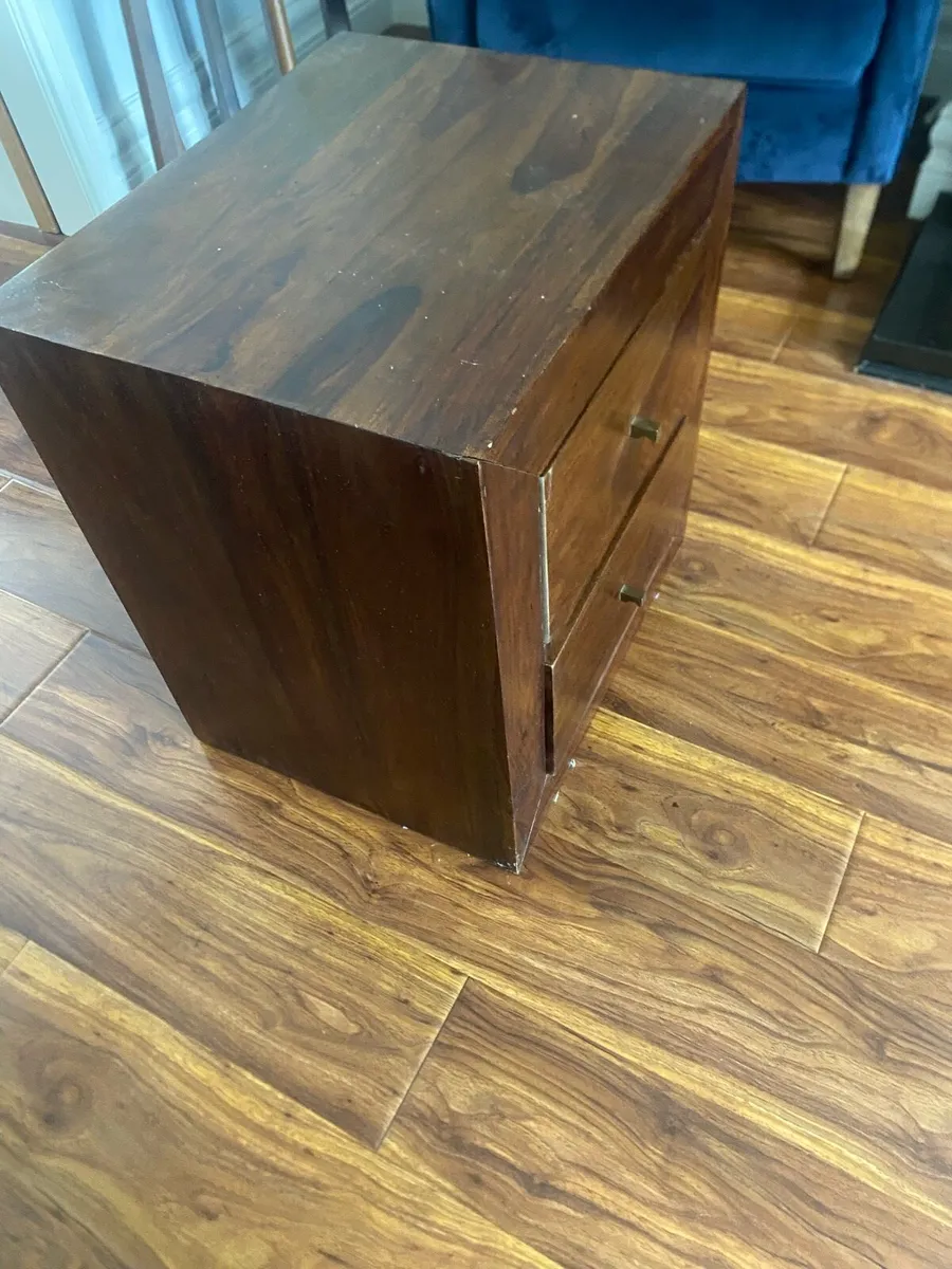 Solid Indian Rosewood Locker - Image 2