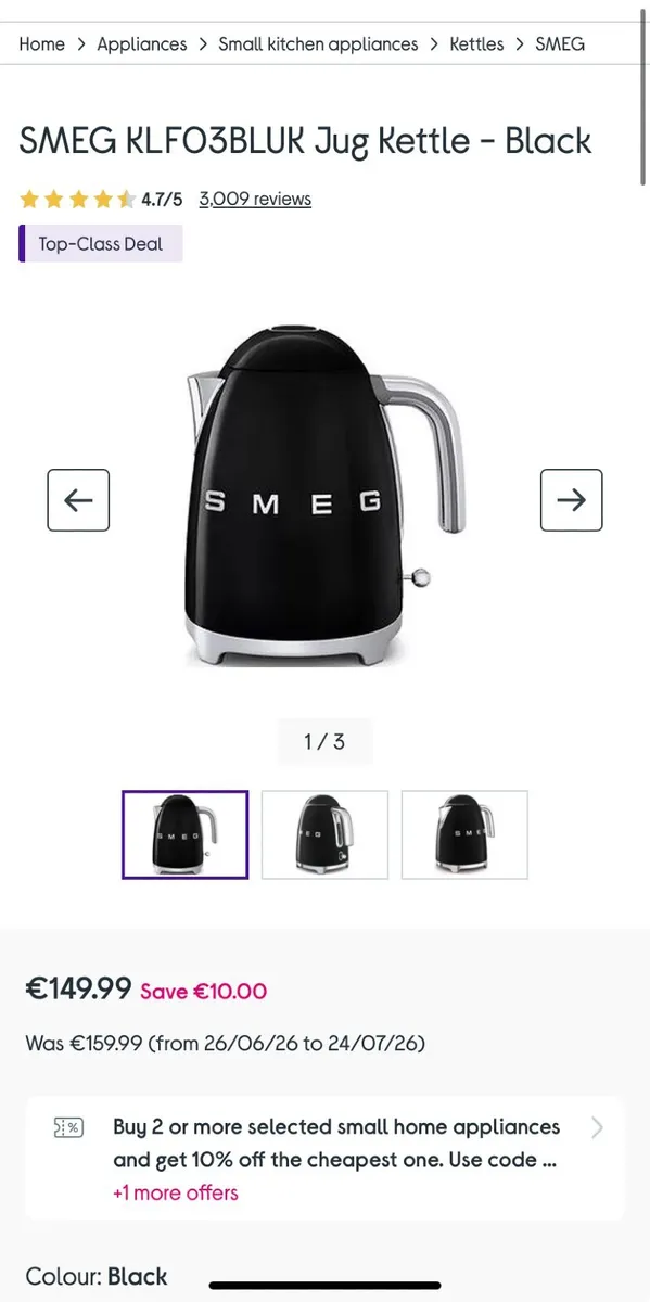 New Smeg electric kettle - Image 2