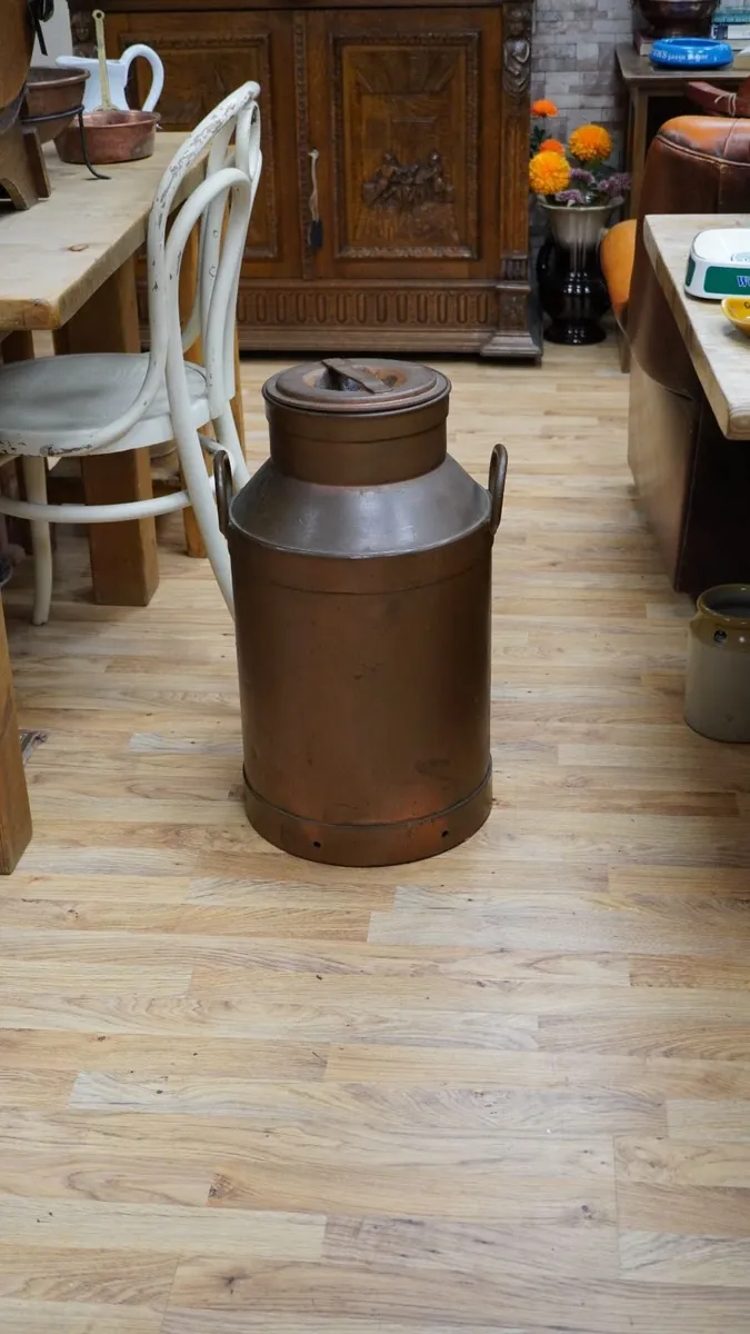 Copper Milk Can - Image 1