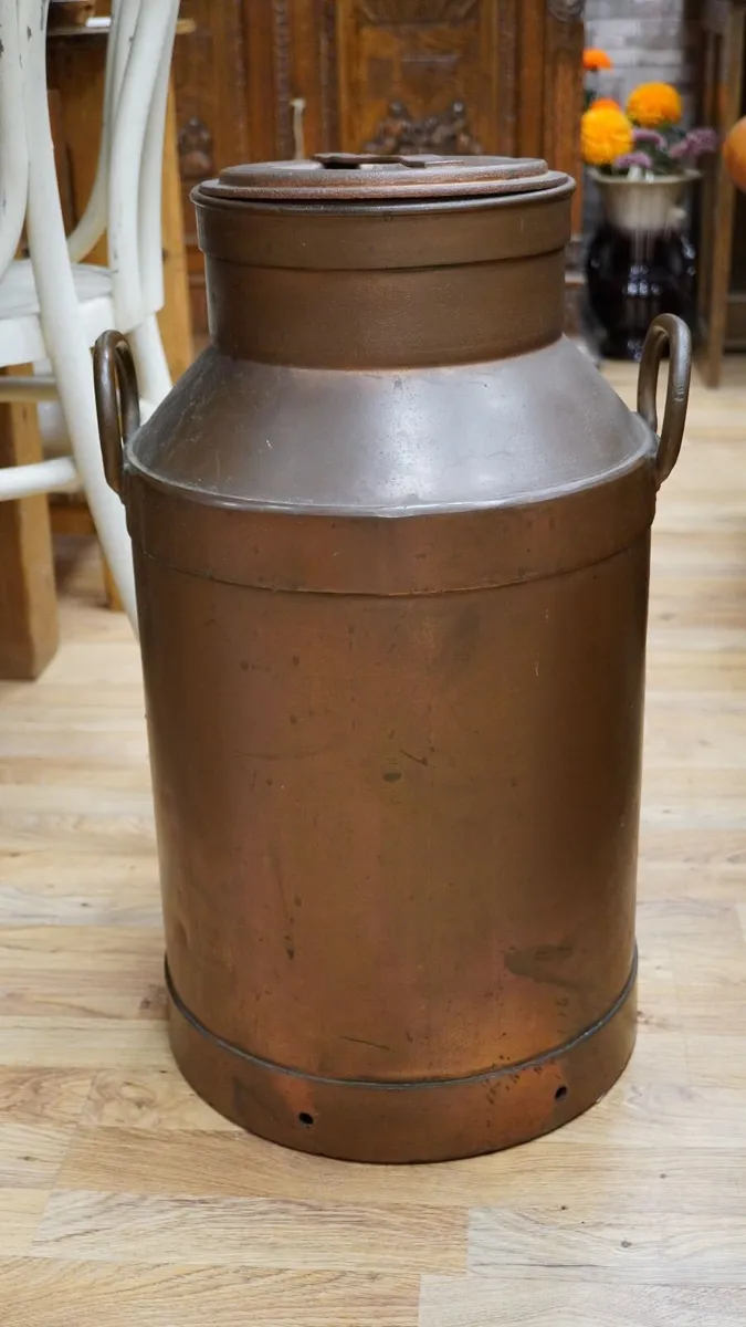 Copper Milk Can - Image 2