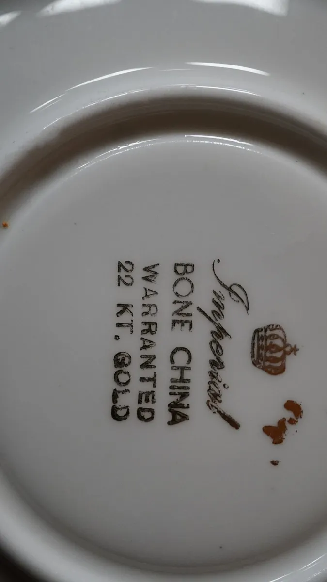 Imperial Bone China  c.1970s - Image 4
