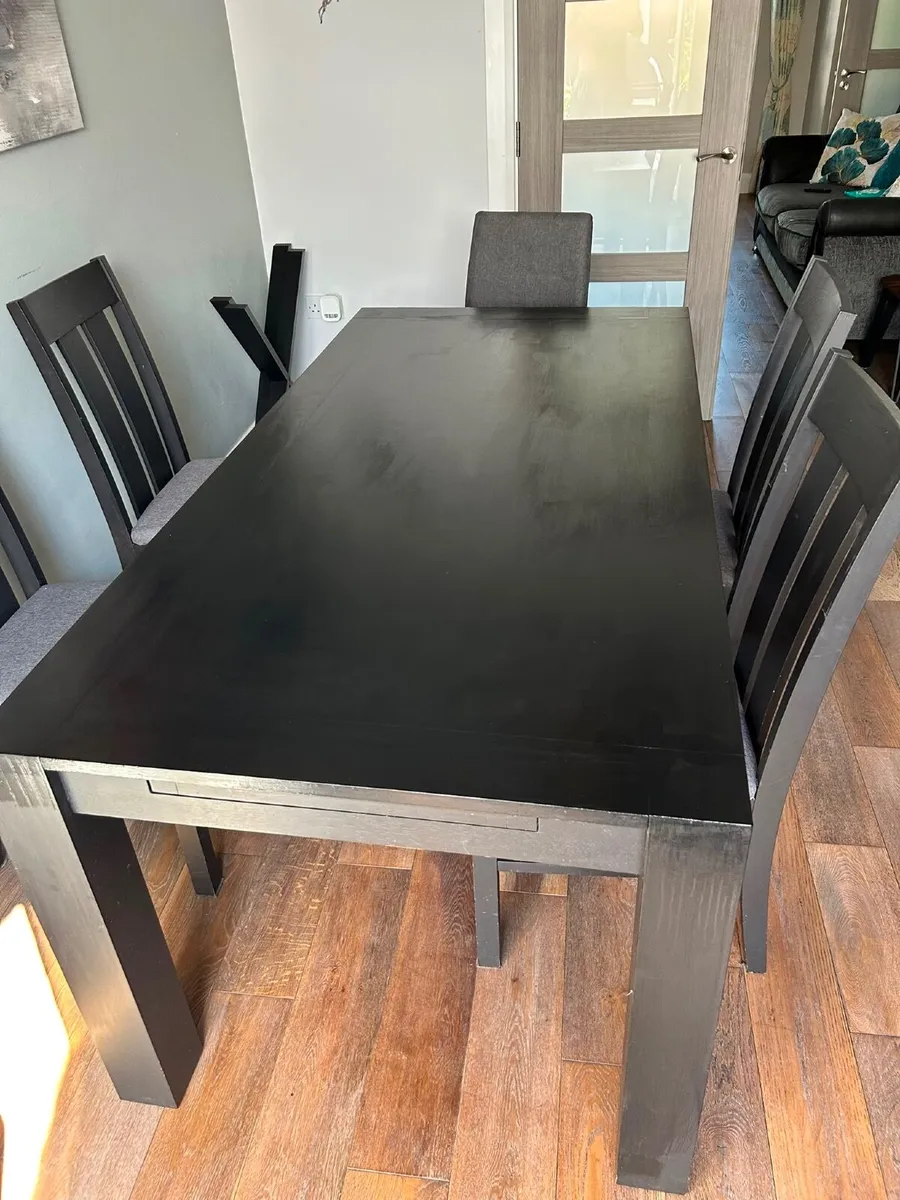 Dining table and chairs - Image 4