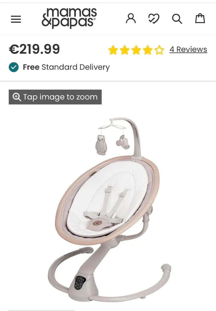 Maxi-Cosi Cassia Electric Swing - Image 4