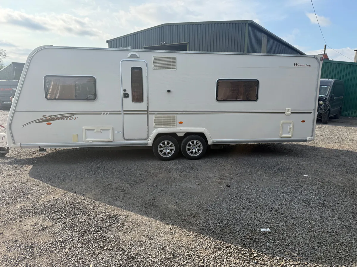 Bailey Senator 4 Berth Fixed end bed & Bathroom - Image 4