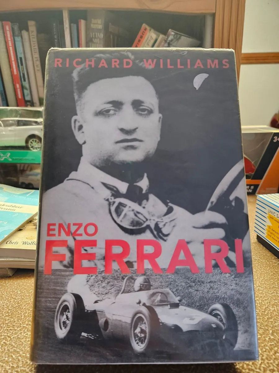 Vintage Enzo Ferrari Book - Image 1