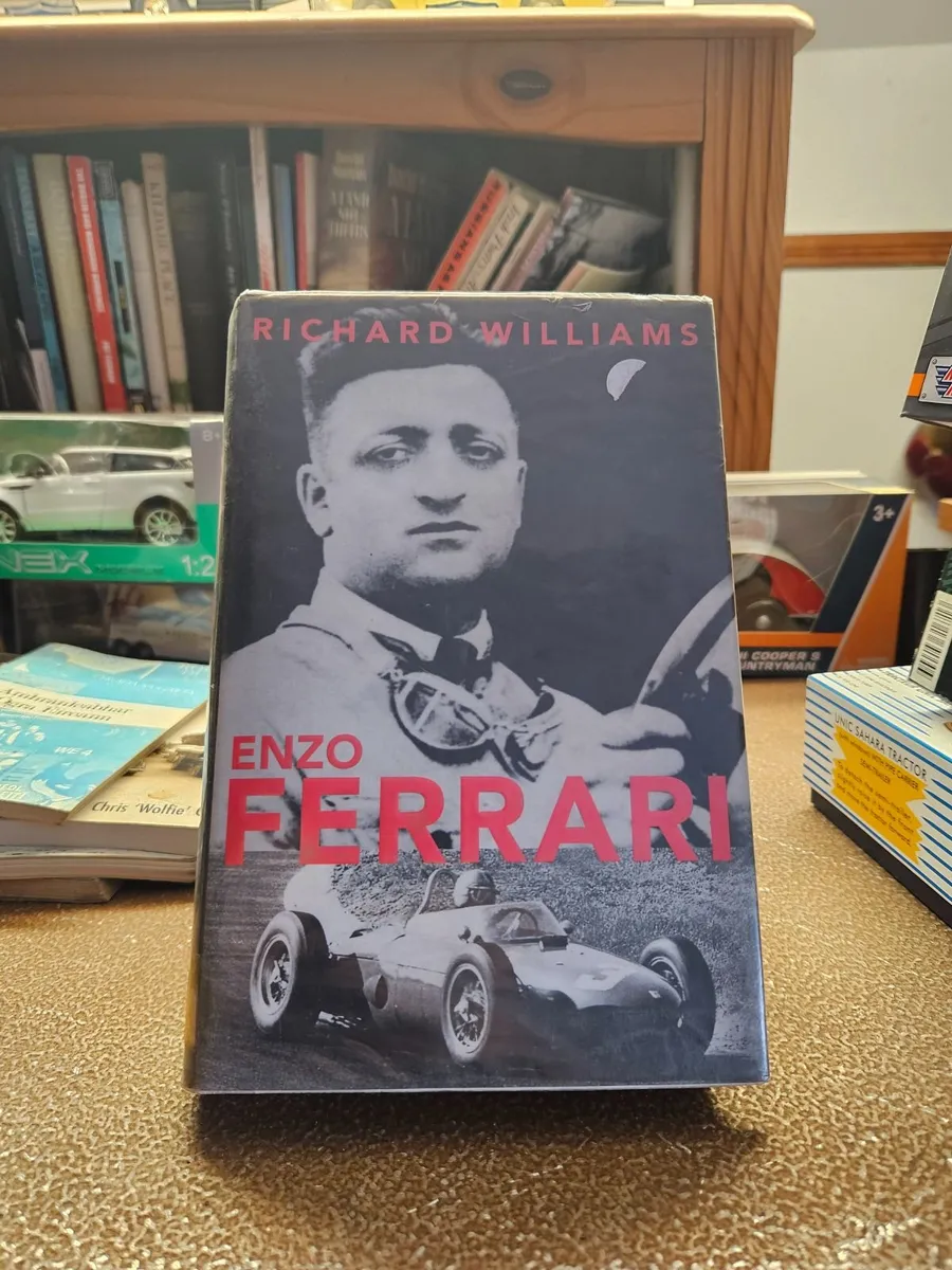 Vintage Enzo Ferrari Book - Image 2