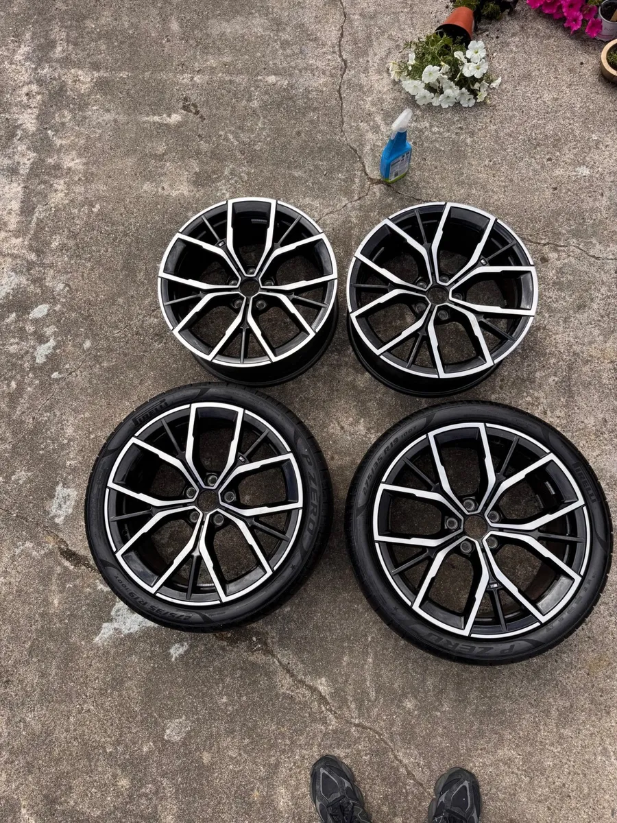 genuine OEM 19-inch BMW M Sport wheels for the 202 - Image 1