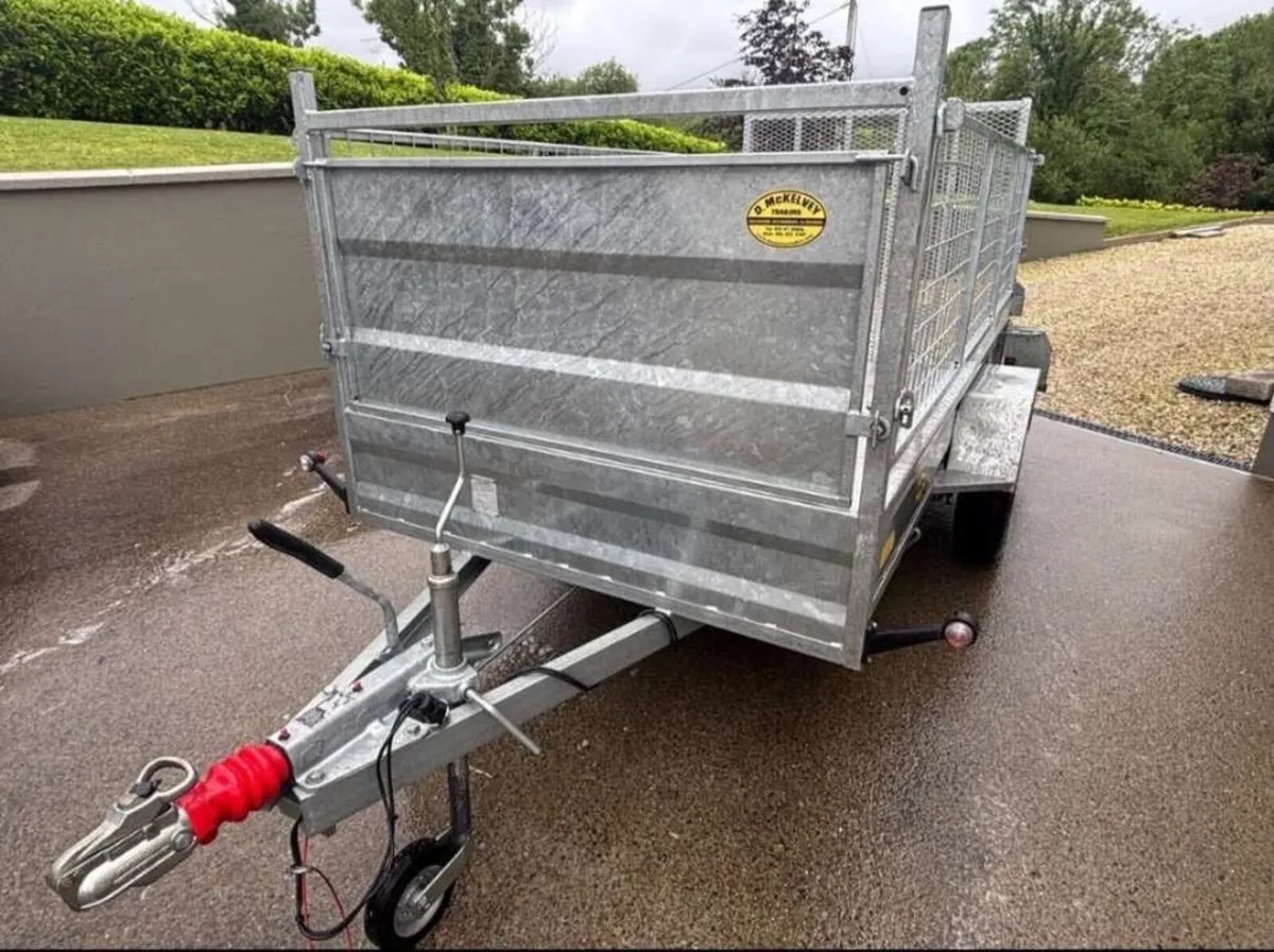 9ft x4ft 6in McKelveys single axle trailer - Image 3