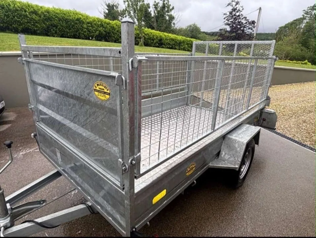 9ft x4ft 6in McKelveys single axle trailer - Image 4