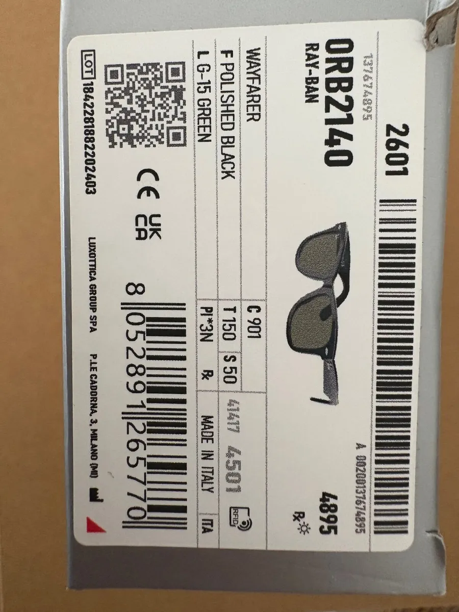 Ray-Ban Wayfarer 2140 - Image 3