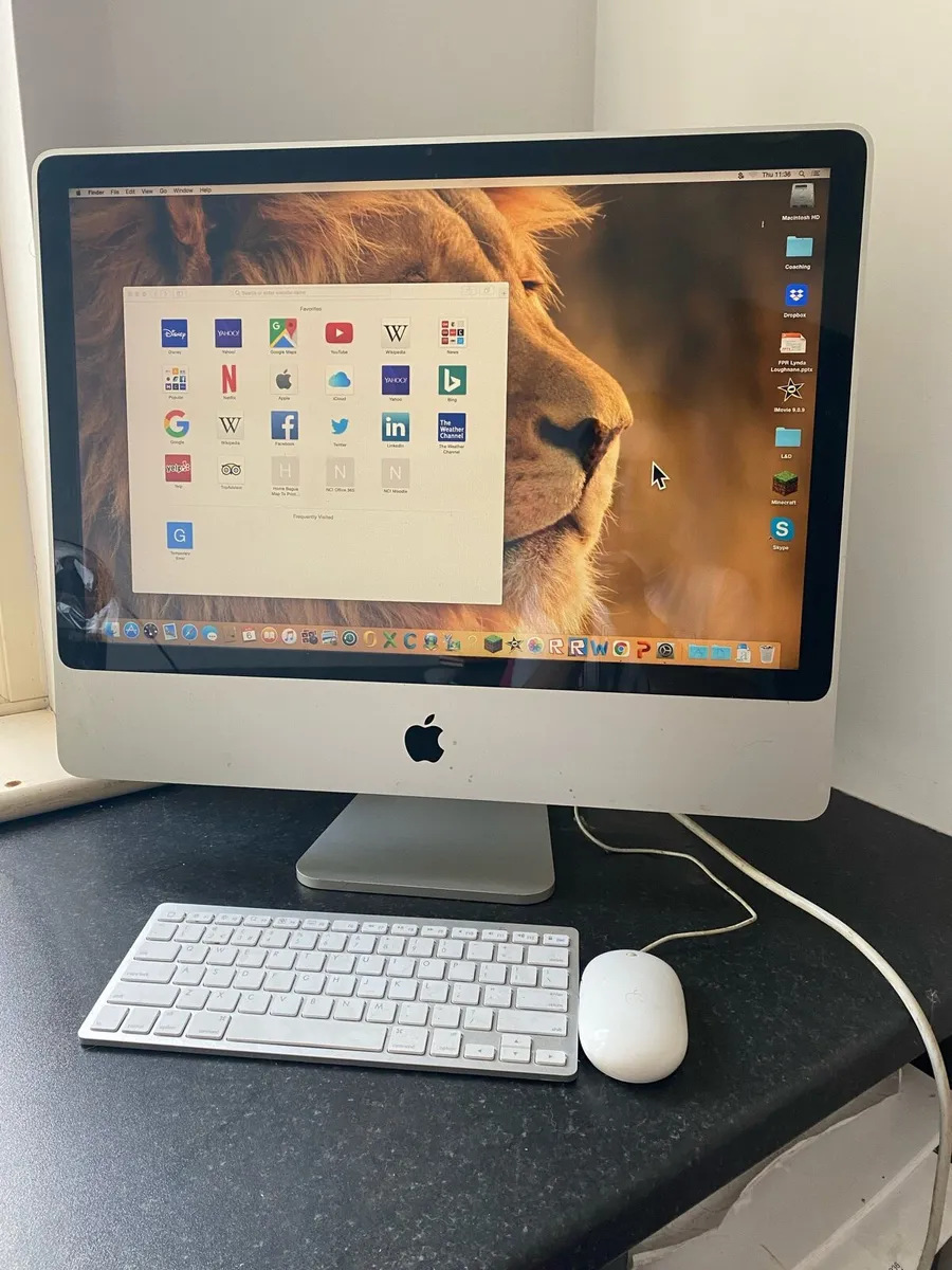 Apple iMac 24” 2008 older model but works fine! - Image 1
