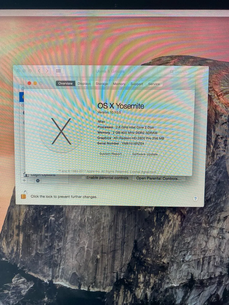 Apple iMac 24” 2008 older model but works fine! - Image 2