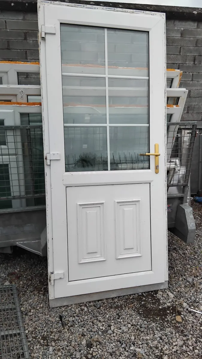 PVC back door - Image 1