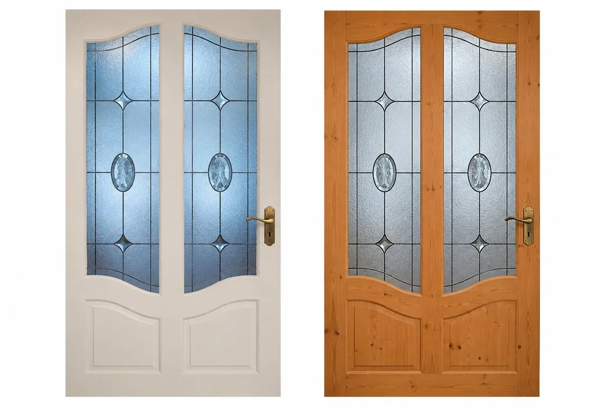 Free to collect 2 internal doors x 32 inch wide - Image 2