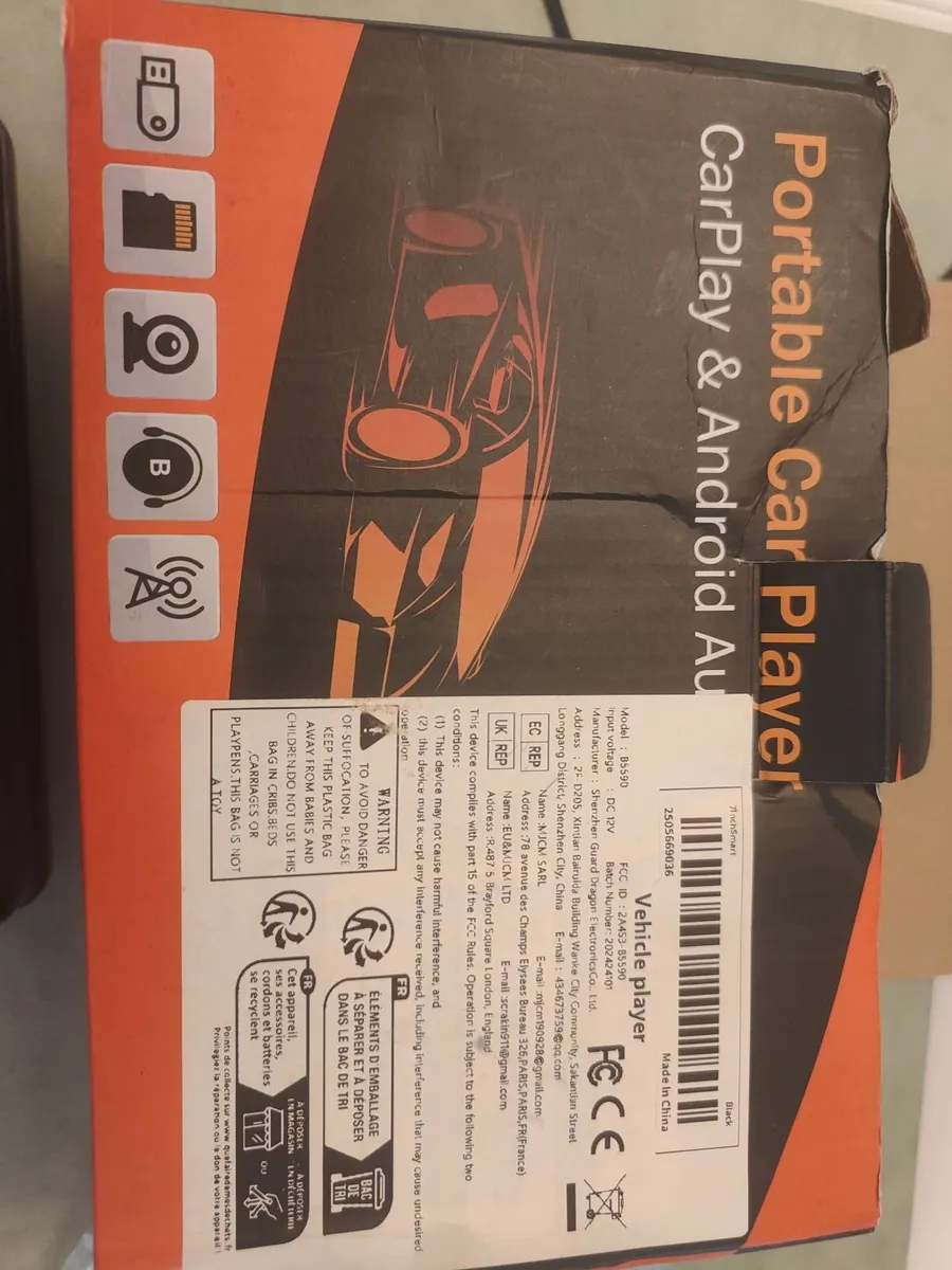 Portable 7" Carplay Android Auto - Image 3