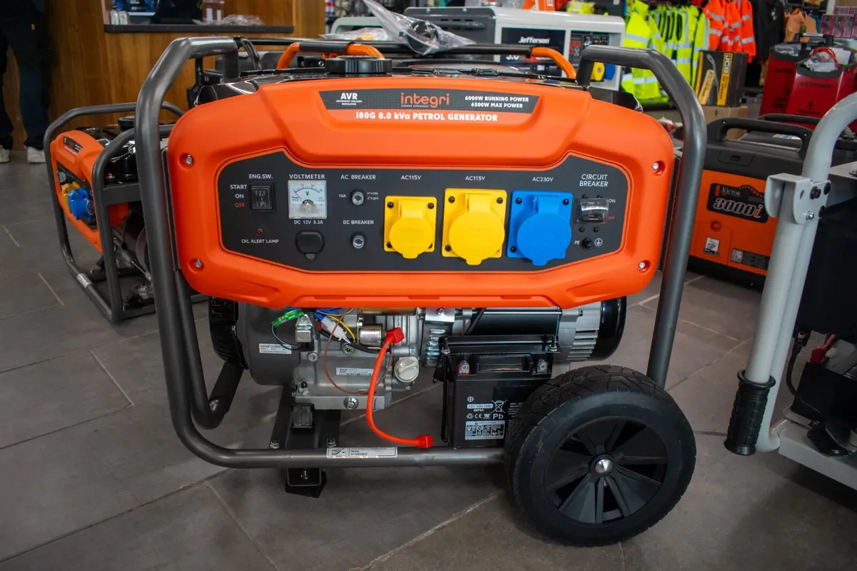 Integri 8KVA Petrol Generator - Image 1