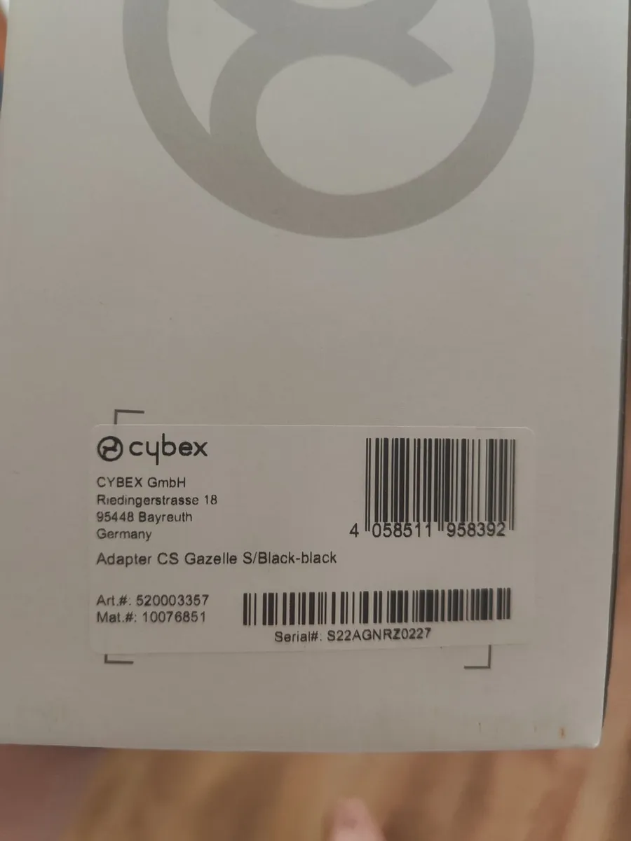 CYBEX Gold Car Seat Adapters for Gazelle S Strolle - Image 2