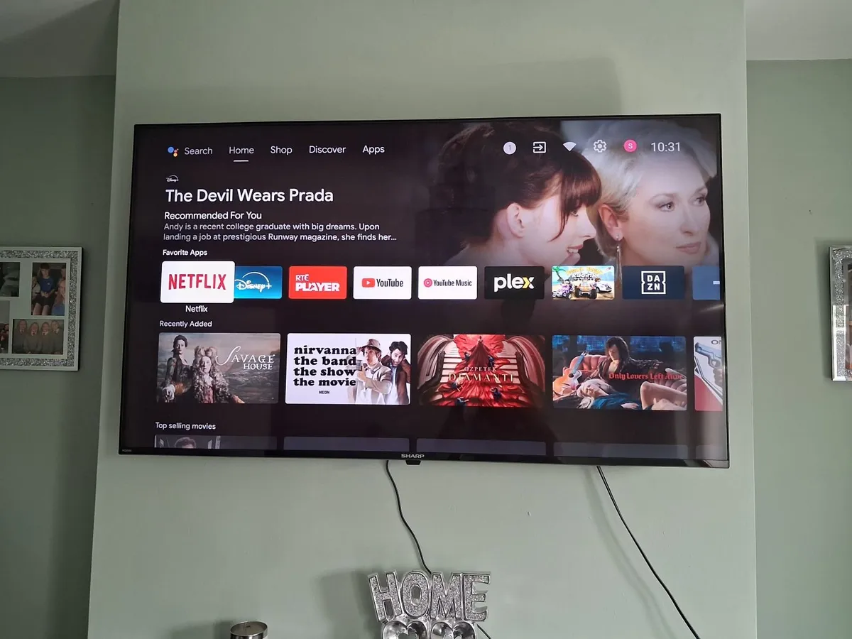50 inch Sharp smart tv - Image 1