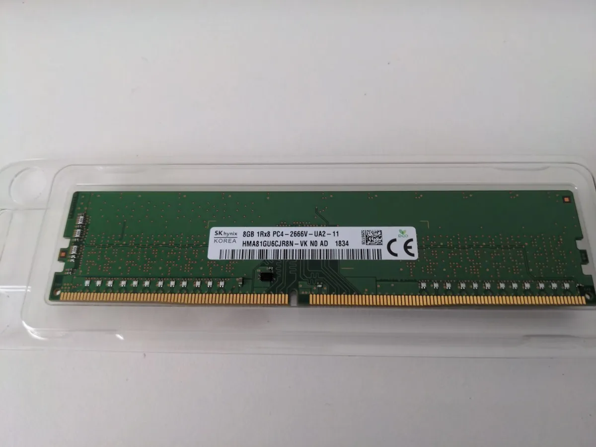 Sk Hynix 1x8gb Ddr4 2666mhz Dimm Ram - Image 2