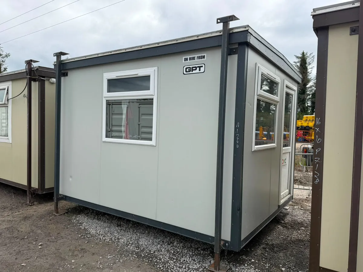 Portable Cabin Site Office 10' x12' - Image 1