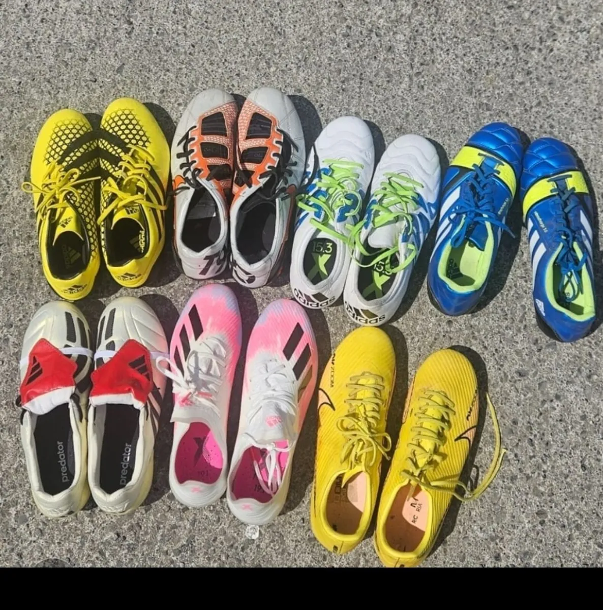 Adidas and Nike Football Boots for Sale - Image 1