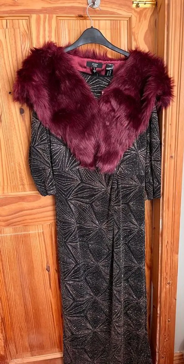 Beautiful dress & stole - Image 1