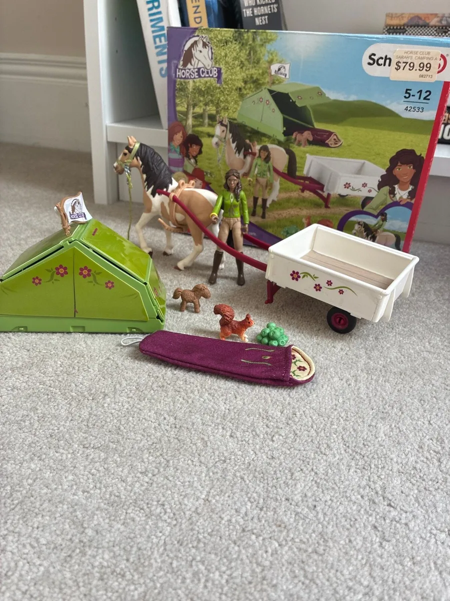 Schleich Horse Club Sarah’s Camping 42533 - Image 1