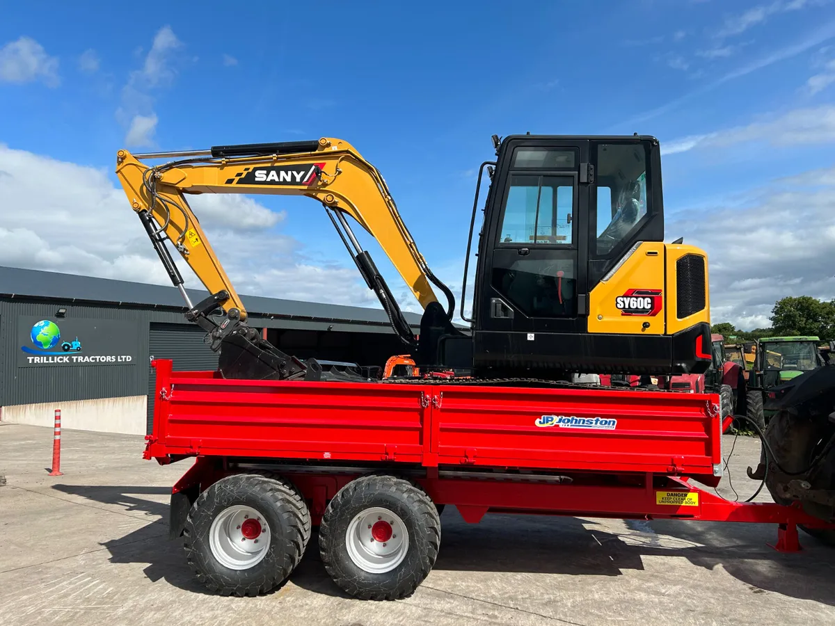 New Johnston 14ft Trailer C/W Ramps - Image 2